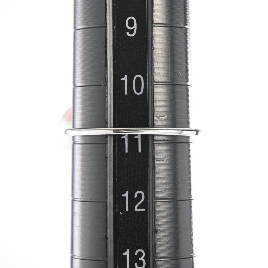 パール リング  ホワイトパール8.3mm ダイヤ0.09ct 10.5号 2.5g レディース 中古A品の画像