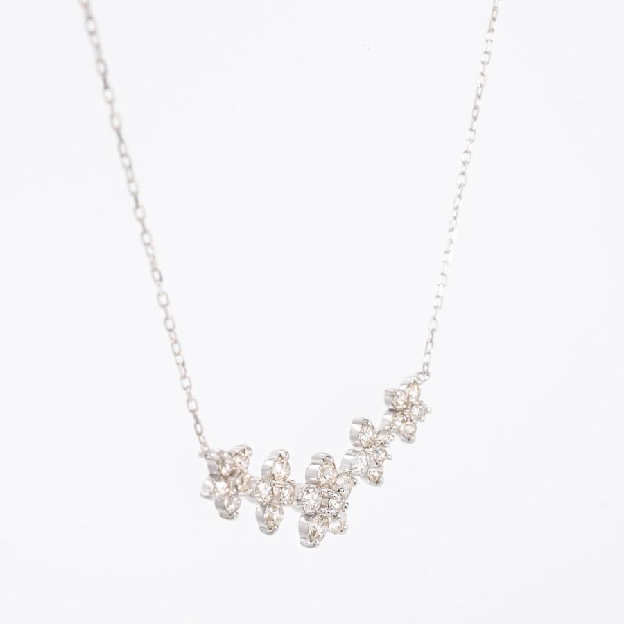 ダイヤ ネックレス  ダイヤ1ct 2.5g レディース 中古A品の画像