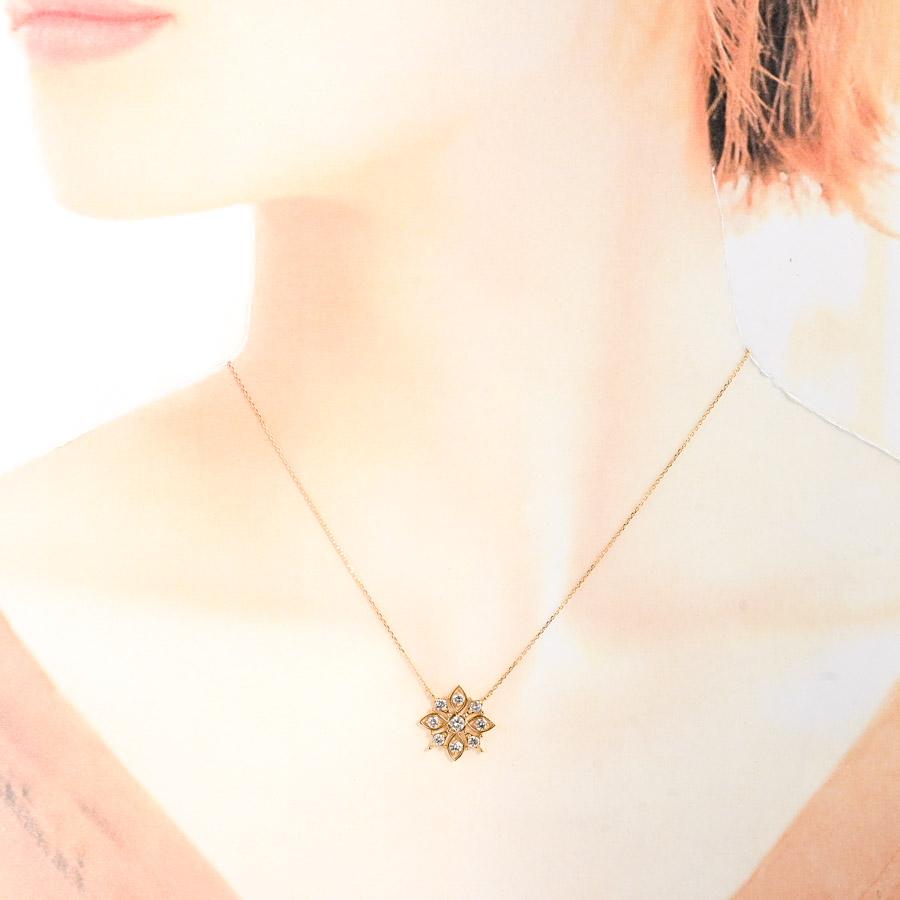 ダイヤ ネックレス  ダイヤ0.5ct 2.9g レディース 中古A品の画像