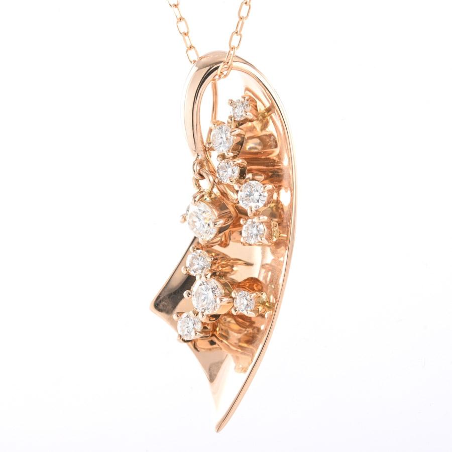 ダイヤ ネックレス  ダイヤ0.52ct 4.6g レディース 中古A品の画像
