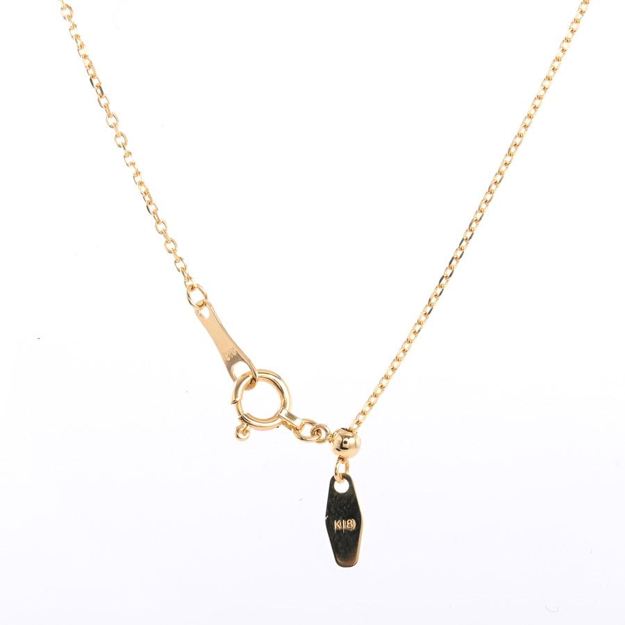 ダイヤ ネックレス  ダイヤ0.365/0.23ct 2.8g レディース 中古A品の画像