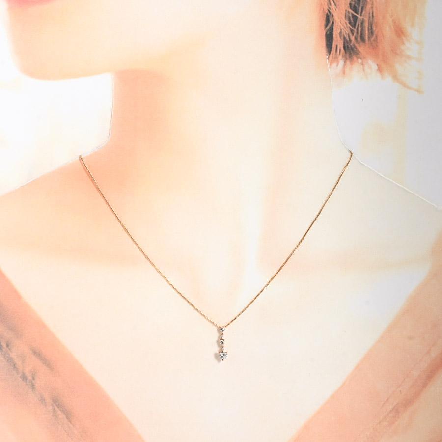 トリロジー ダイヤ ネックレス ネックレス   レディース 中古A品の画像