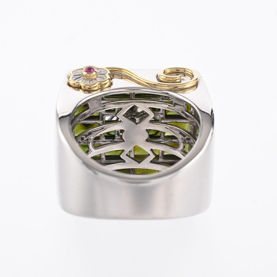 ジュエルスタジオ トルマリン リング リング 12号 レディース 中古A品_3