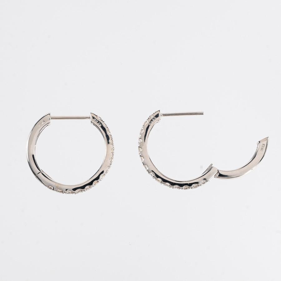 ダイヤ ピアス  ダイヤ0.25ct ダイヤ0.25ct チャーム:約W18xH18mm 3.0g レディース 中古A品の画像