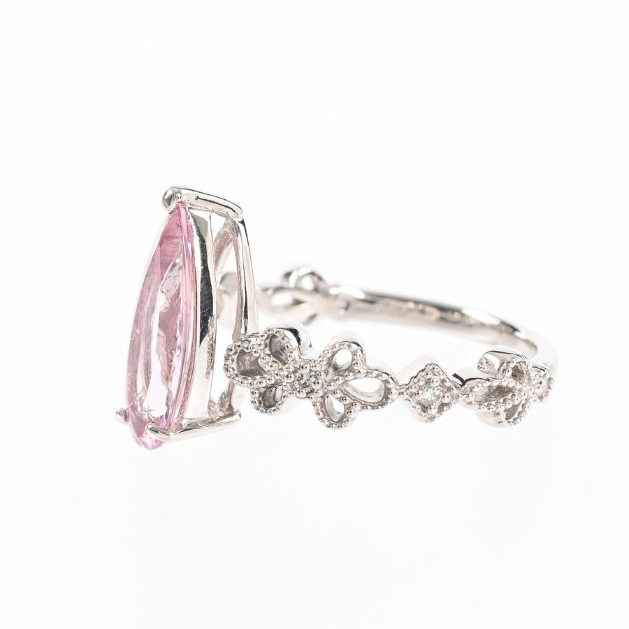 リング  インペリアルトパーズ1.21ct ダイヤ0.05ct 12号 4.7g レディース 新品の画像