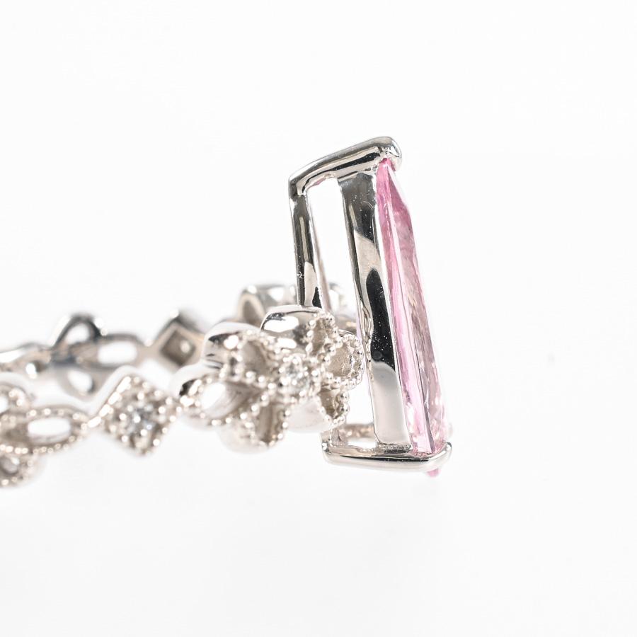 リング  インペリアルトパーズ1.21ct ダイヤ0.05ct 12号 4.7g レディース 新品の画像
