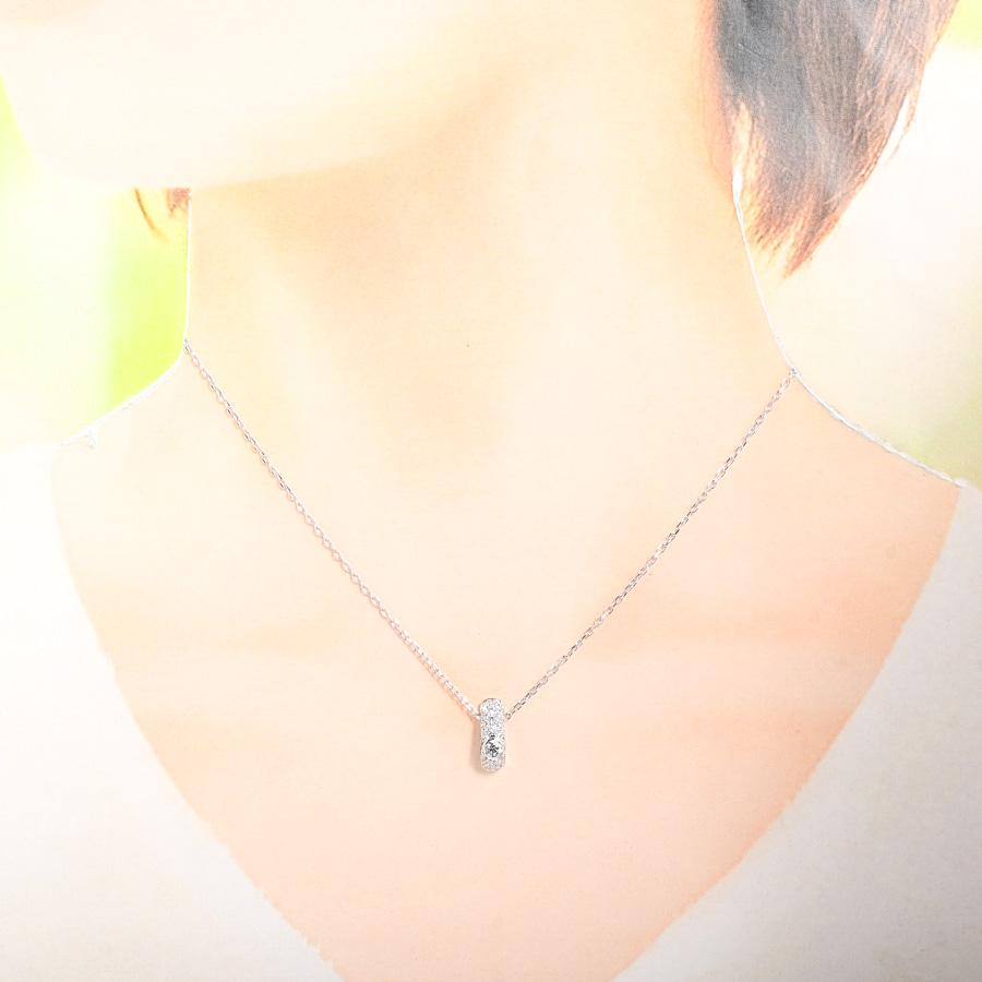 ミキモト ダイヤ ネックレス ネックレス   レディース 中古A品の画像