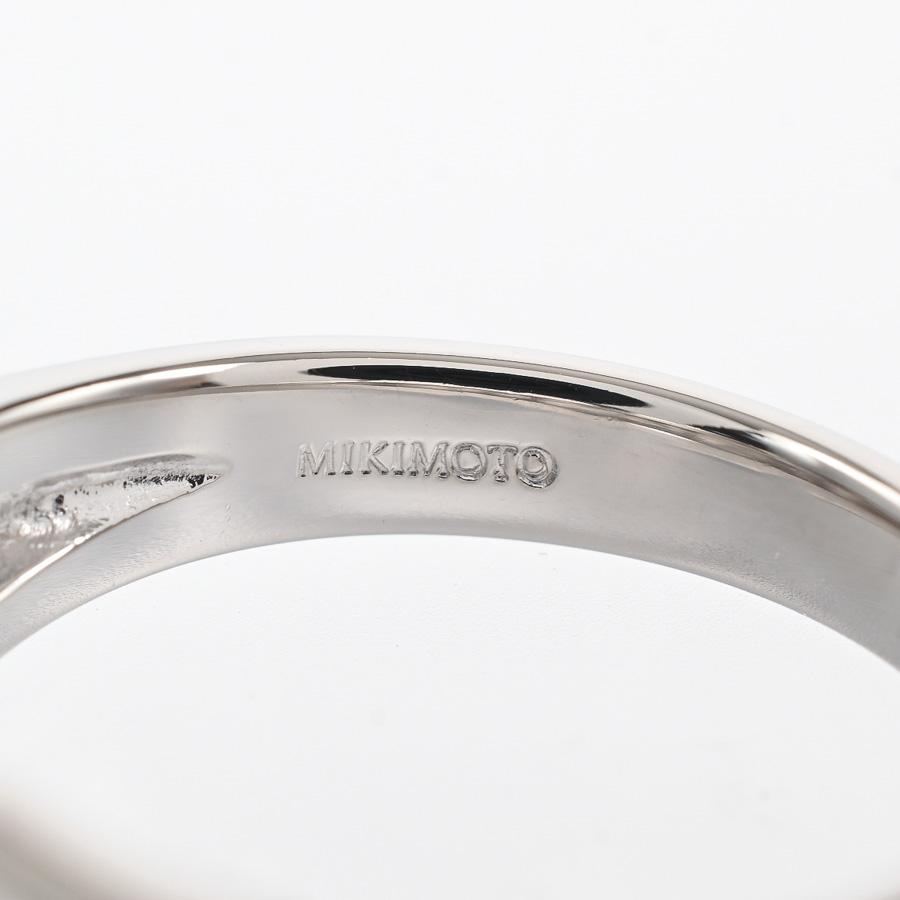 ミキモト ダイヤ リング リング  10号  レディース 中古A品の画像