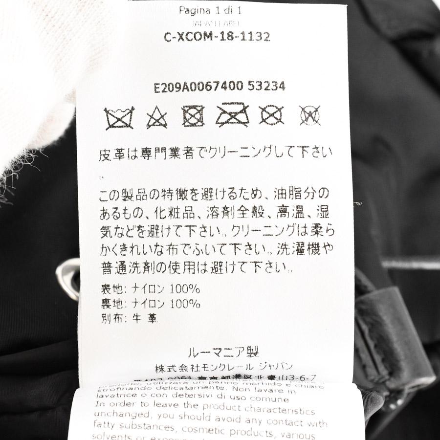 モンクレール MINI DAUPHINE ショルダーバッグ  E209A0067400 ブラック ユニセックス  中古A品の画像