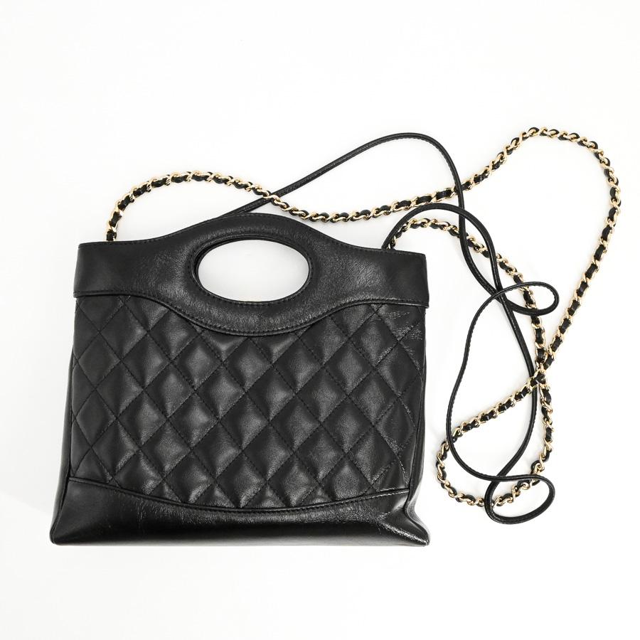シャネル CHANEL31ミニショッピングバッグ ショルダーバッグ  AS4133 ブラック レディース  中古SA品の画像