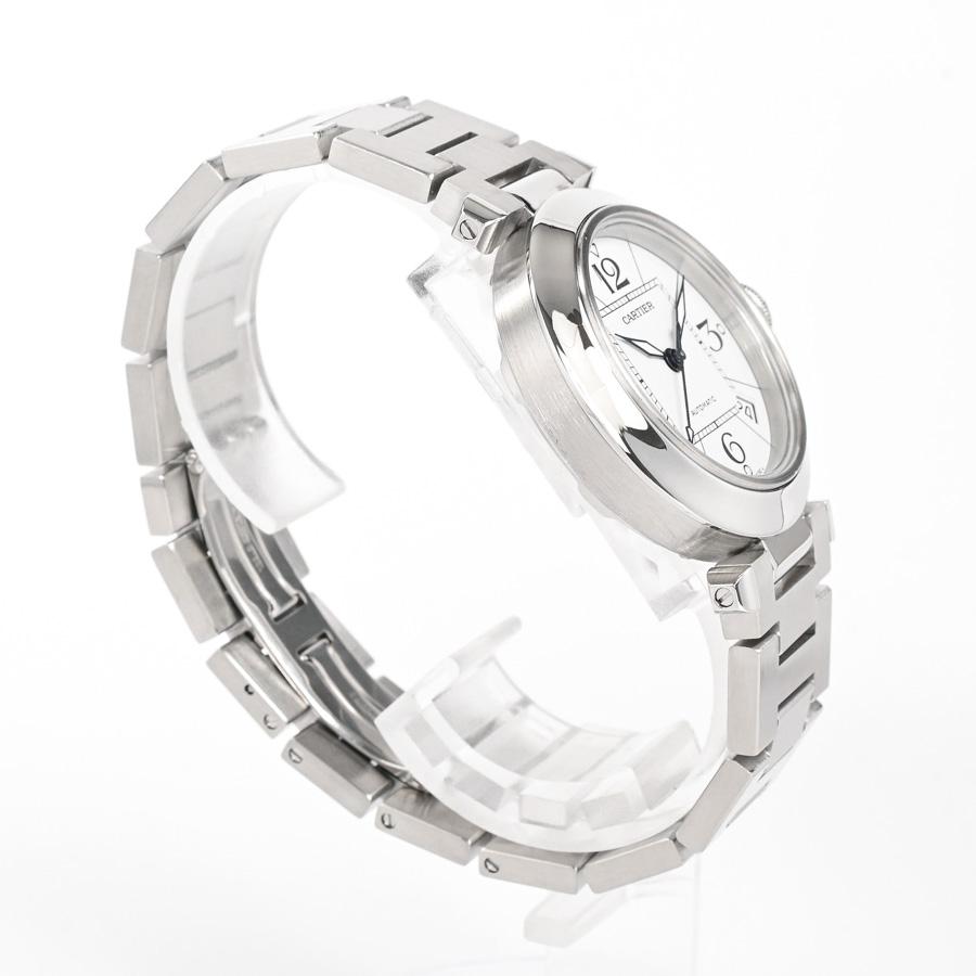 中古 カルティエ CARTIER W31074M7 ホワイト ユニセックス 腕時計 Cartier（カルティエ） パシャC 腕時計 W31074M7 ホワイト ボーイズ