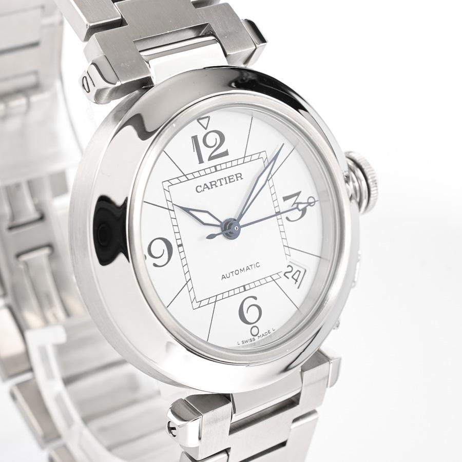 Cartier（カルティエ） パシャC 腕時計 W31074M7 ホワイト ボーイズ