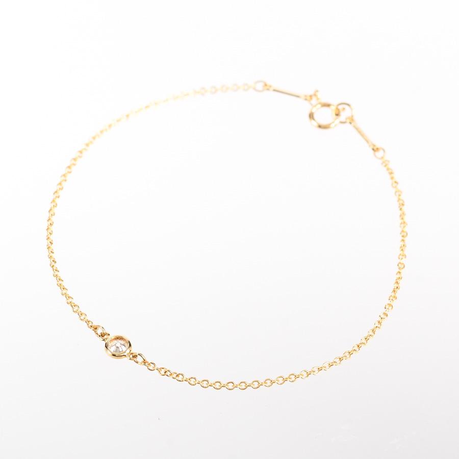 ティファニーバイザヤードゴールドチェーンブレスレット TIFFANY&Co.（ティファニー） バイザヤード ブレスレット チェーン長さ