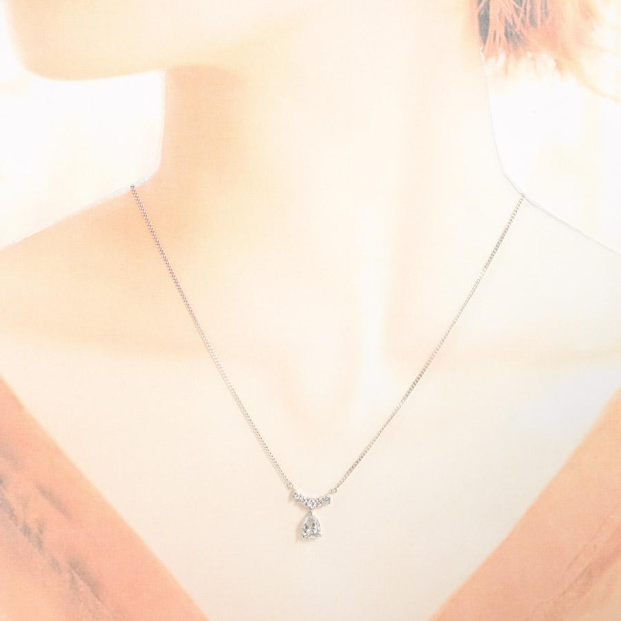 ダイヤ ネックレス  ダイヤ1.05ct 5.3g レディース 中古A品の画像