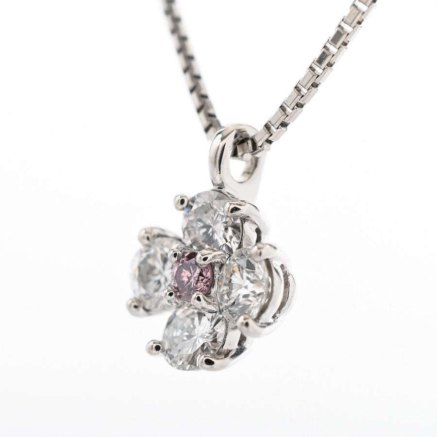 ダイヤ ネックレス  ダイヤ計:0.5ct 3.9g レディース 中古A品の画像