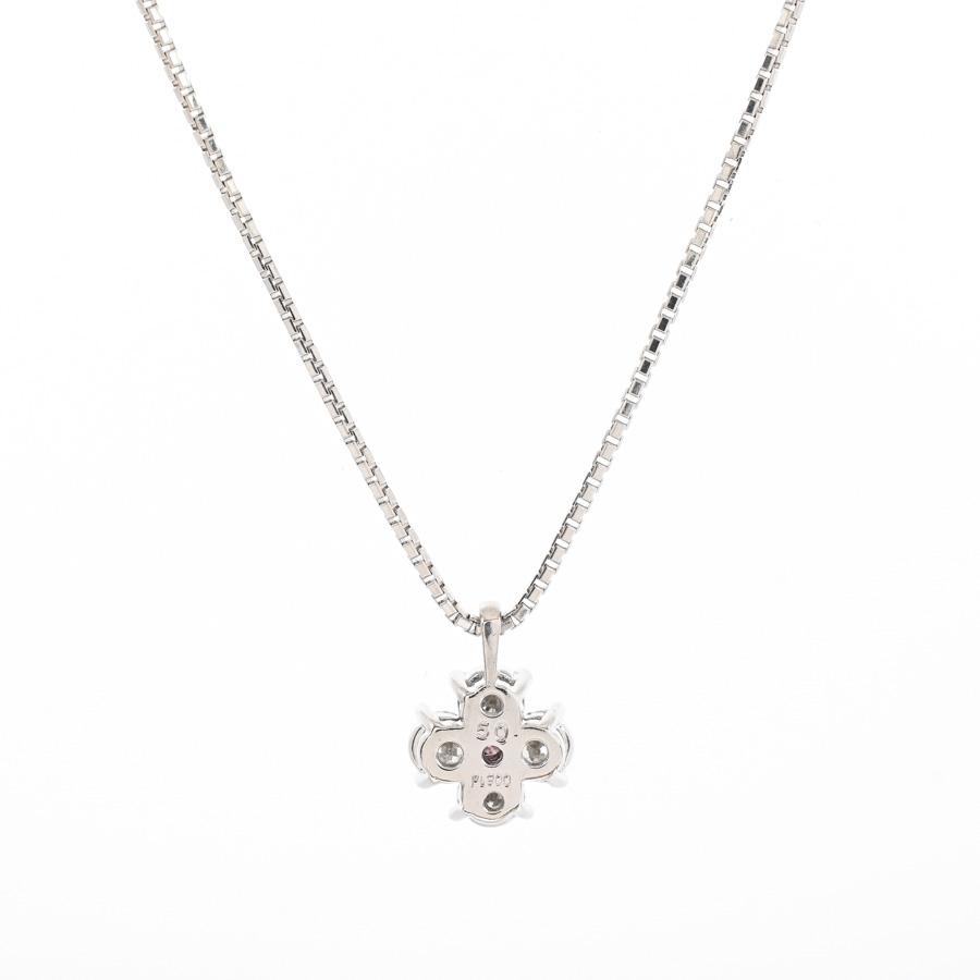 ダイヤ ネックレス  ダイヤ計:0.5ct 3.9g レディース 中古A品の画像
