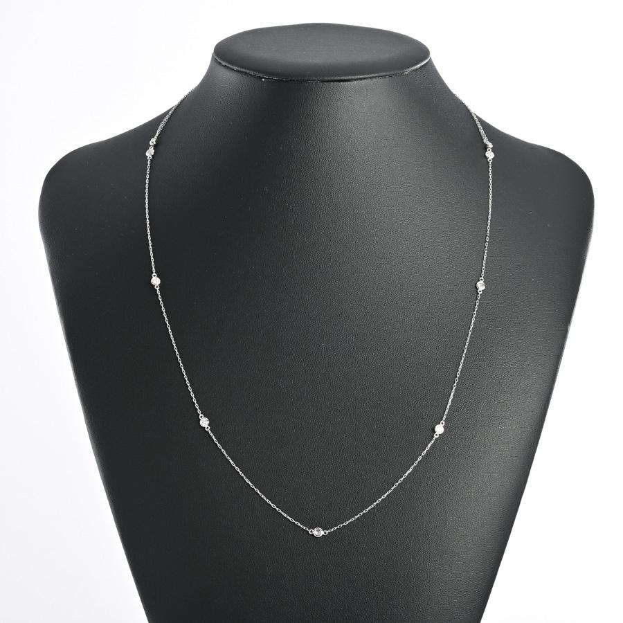 ステーション  ダイヤ0.55ct 3.0g レディース 中古A品の画像