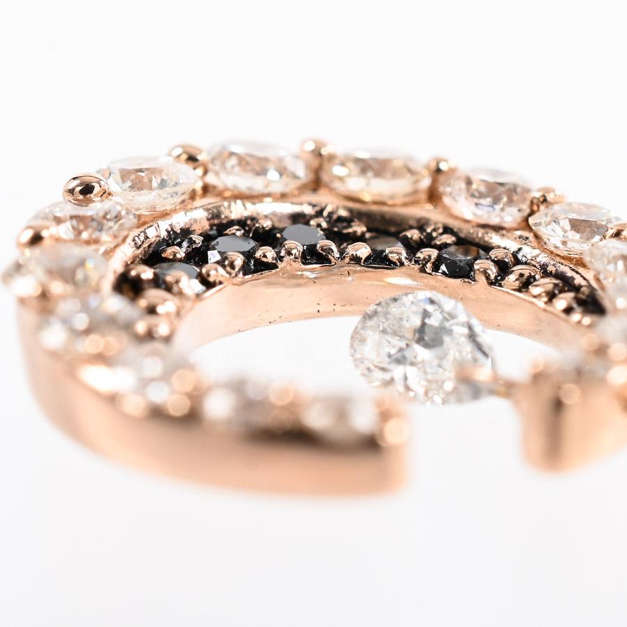 ダイヤ ネックレス  ダイヤ/ブラックダイヤ計0.7ct 3.7g レディース 中古A品の画像