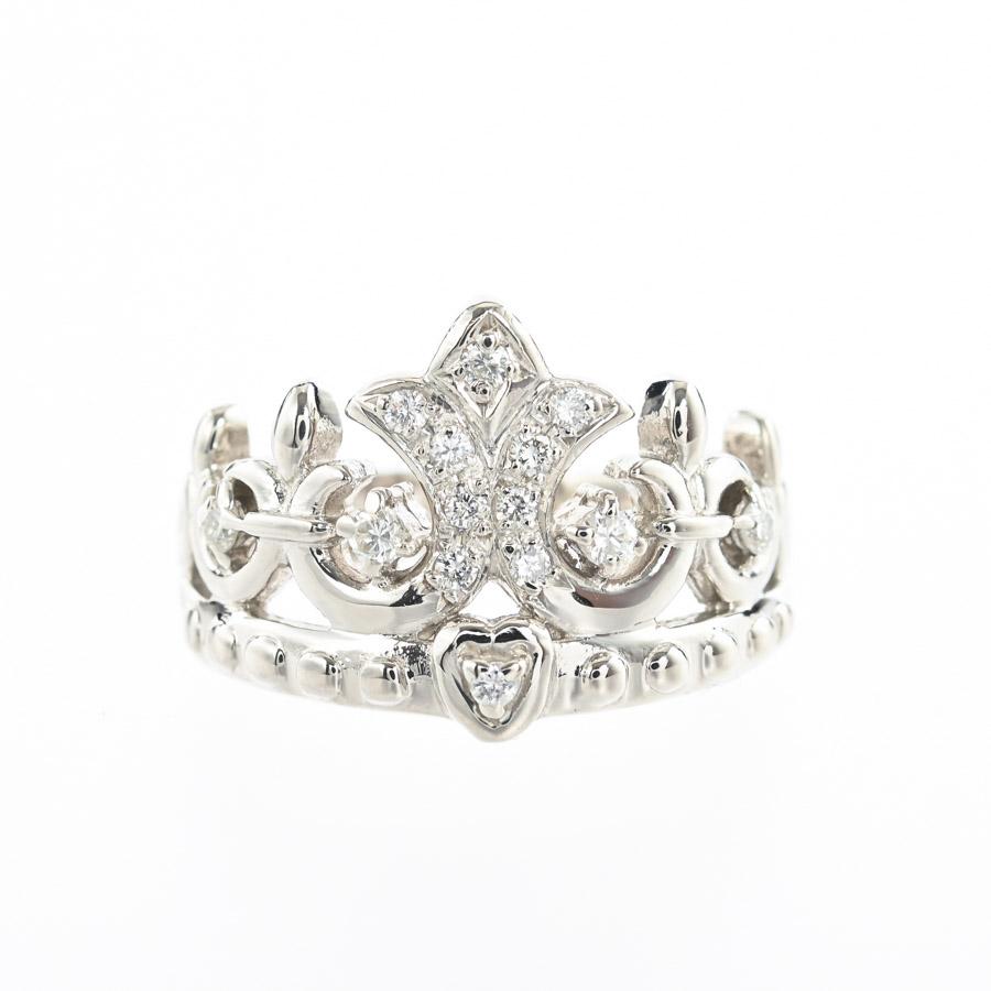 ダイヤ リング  ダイヤ0.21ct 12号 8.3g レディース 中古A品の画像