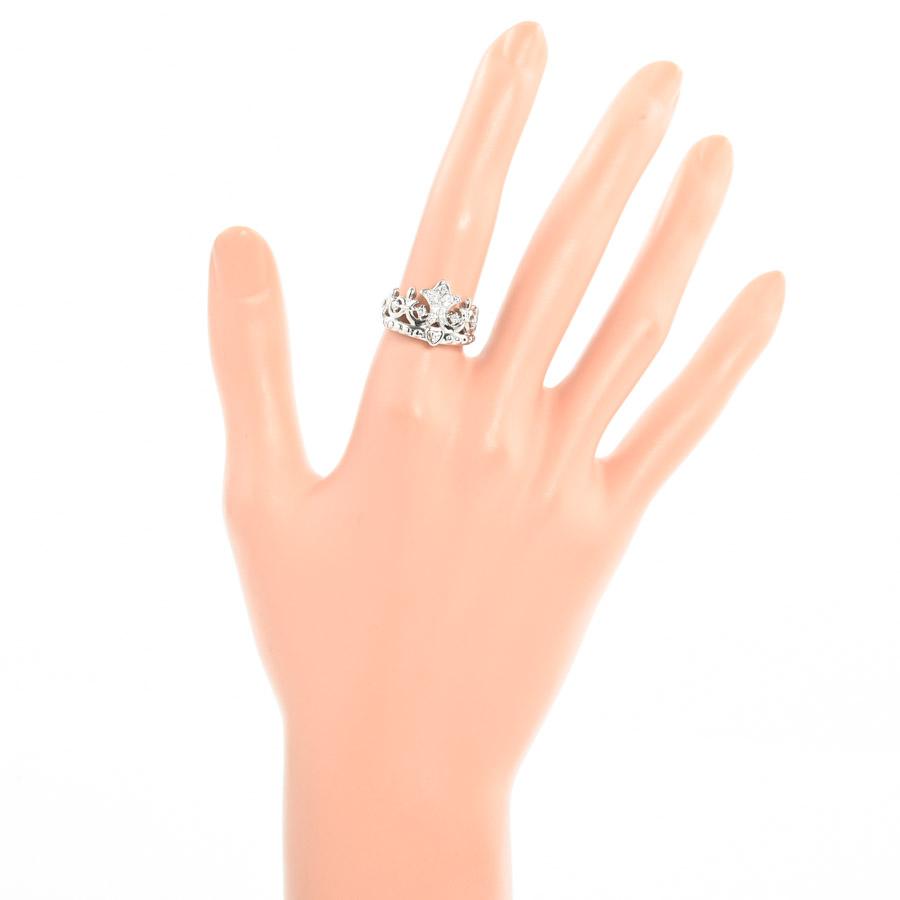 ダイヤ リング  ダイヤ0.21ct 12号 8.3g レディース 中古A品の画像
