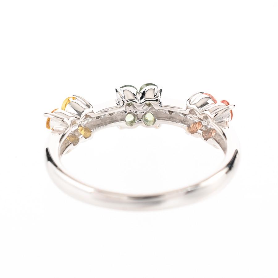 サファイア リング  サファイア0.93ct ダイヤ0.03ct 13号 3.5g レディース 中古A品の画像