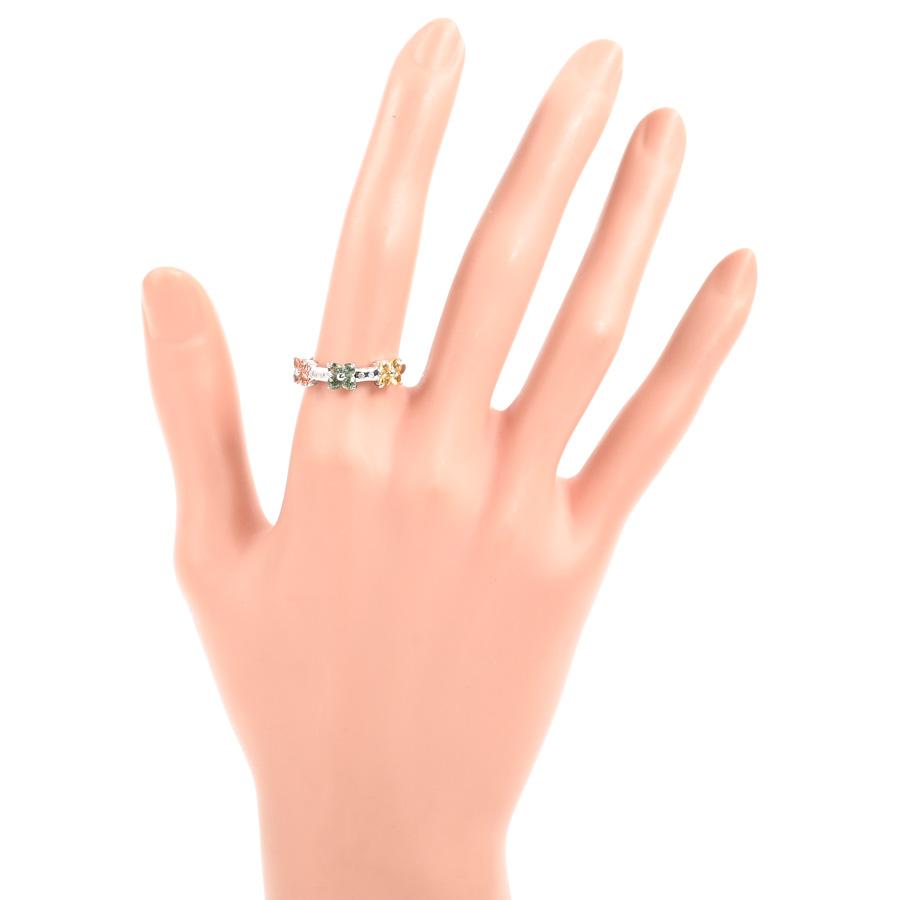サファイア リング  サファイア0.93ct ダイヤ0.03ct 13号 3.5g レディース 中古A品の画像