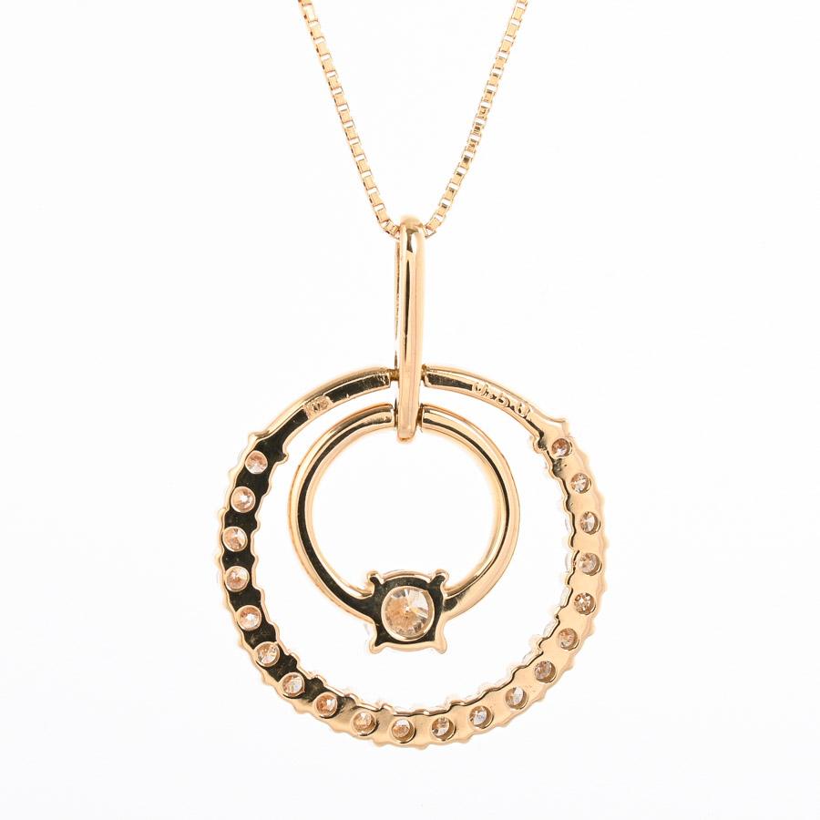 ダイヤ ネックレス  ダイヤ0.5ct 3.9g レディース 中古A品の画像