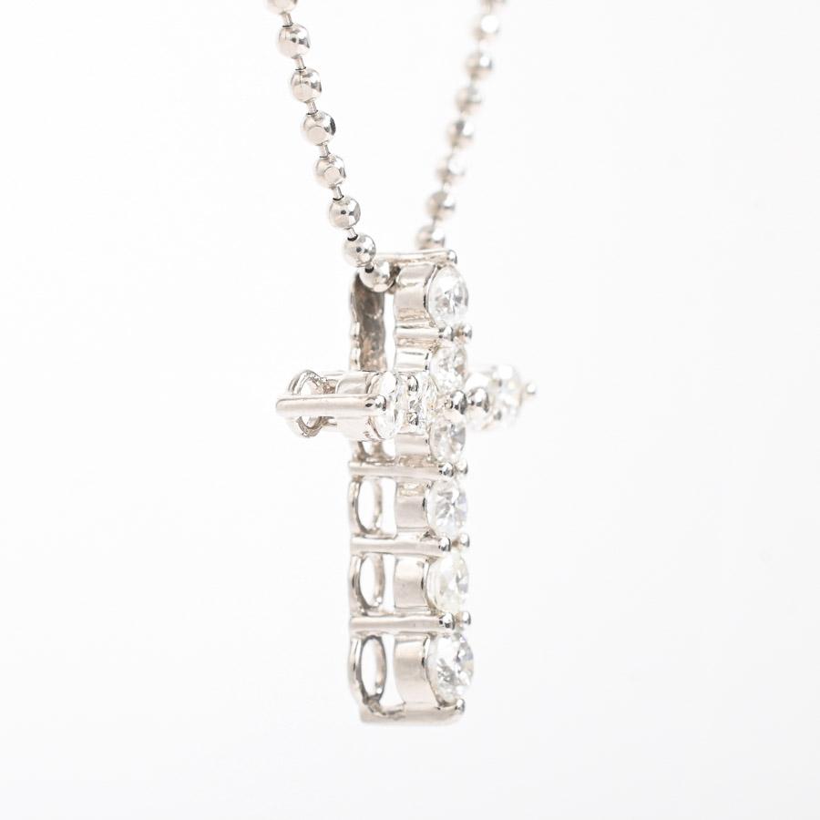 ダイヤ ネックレス  ダイヤ0.5ct 4.9g レディース 中古A品の画像