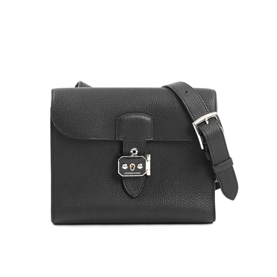 HERMES（エルメス） サックアデペッシュ21 ショルダーバッグ ブラック