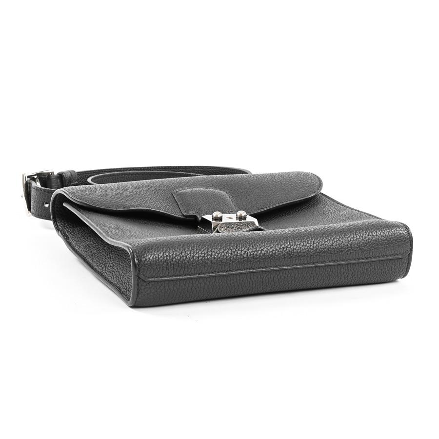 エルメス サック ア デペッシュ 21cm 084109CK ショルダーバッグ HERMES（エルメス） サックアデペッシュ21 ショルダーバッグ ブラック