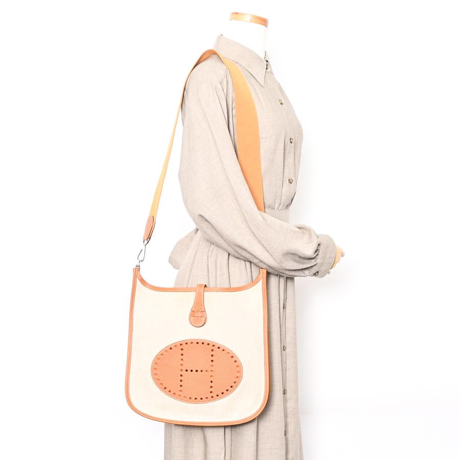 エルメス エブリンPM ショルダーバッグ ゴールド レディース J□ 2006年 中古A品_5