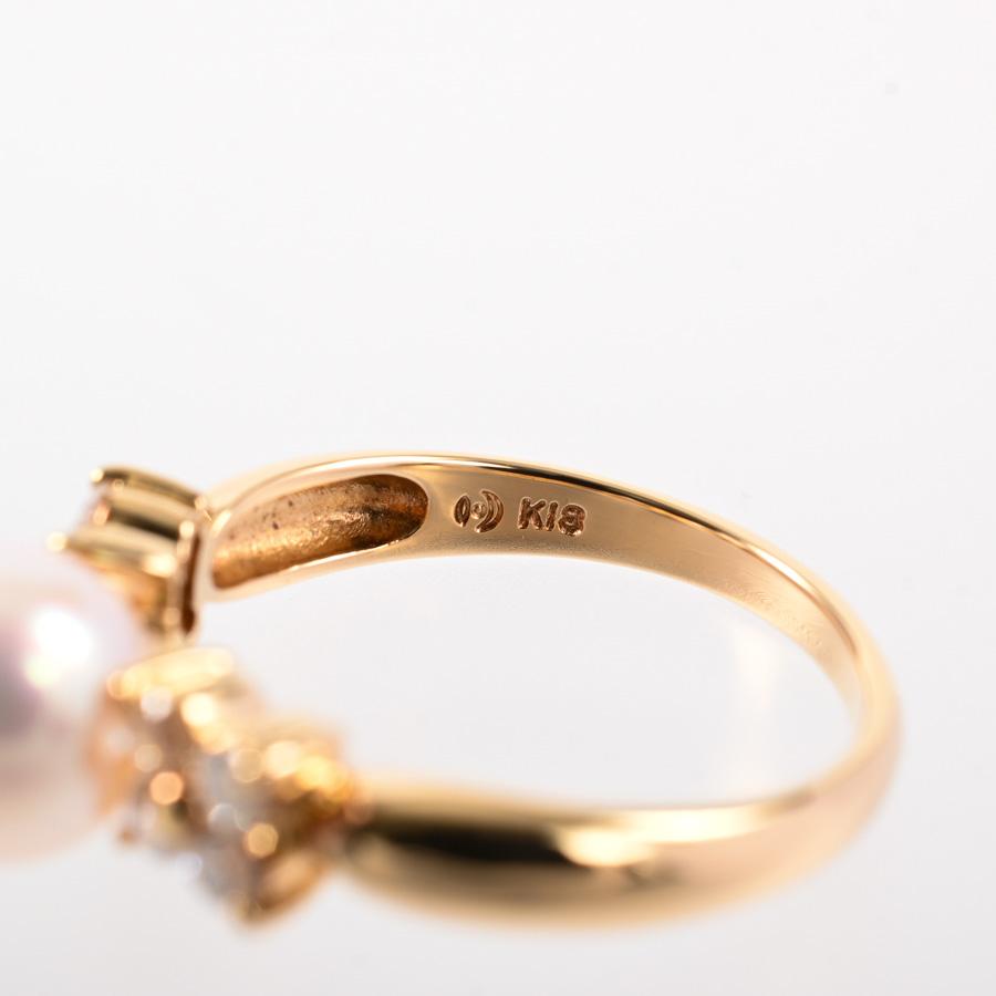 タサキ パール リング リング  7.5号  レディース 中古A品の画像