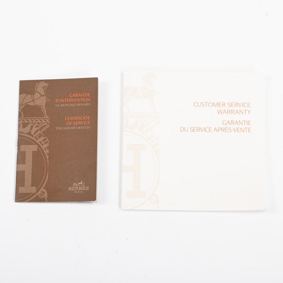 エルメス クリッパー  腕時計 CL4.210  グレー レディース 中古A品の画像