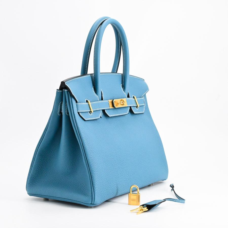 HERMES（エルメス） バーキン30 ハンドバッグ ニューブルージーン