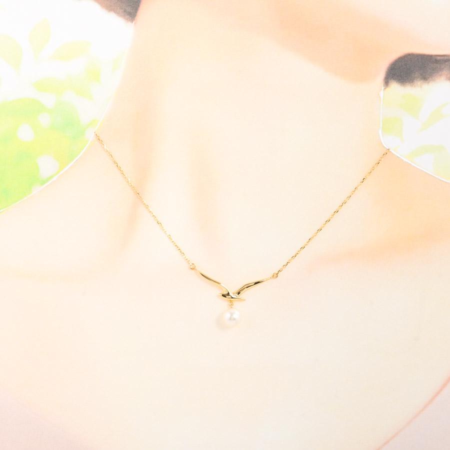 ミキモト パール ネックレス ネックレス   レディース 中古A品の画像