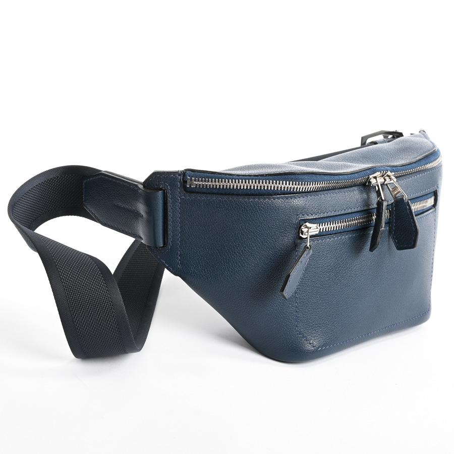 HERMES（エルメス） シティスライドクロスPM ボディバッグ ブルードブ