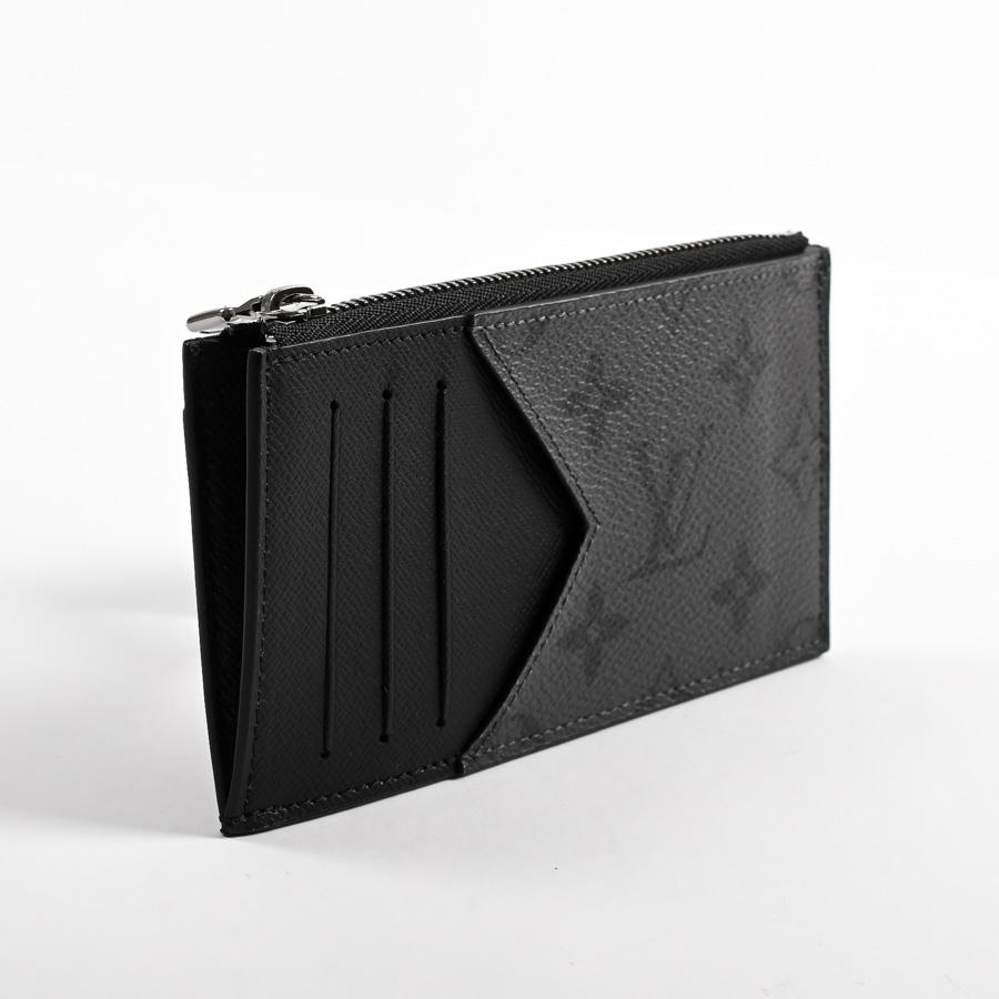 ルイヴィトン コインカードホルダー カードケース M69533 ブラック メンズ 中古A品_1