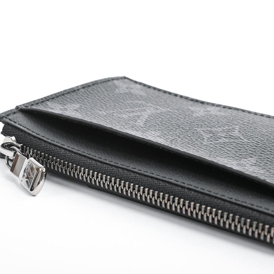 ルイヴィトン コインカードホルダー カードケース M69533 ブラック メンズ 中古A品_5