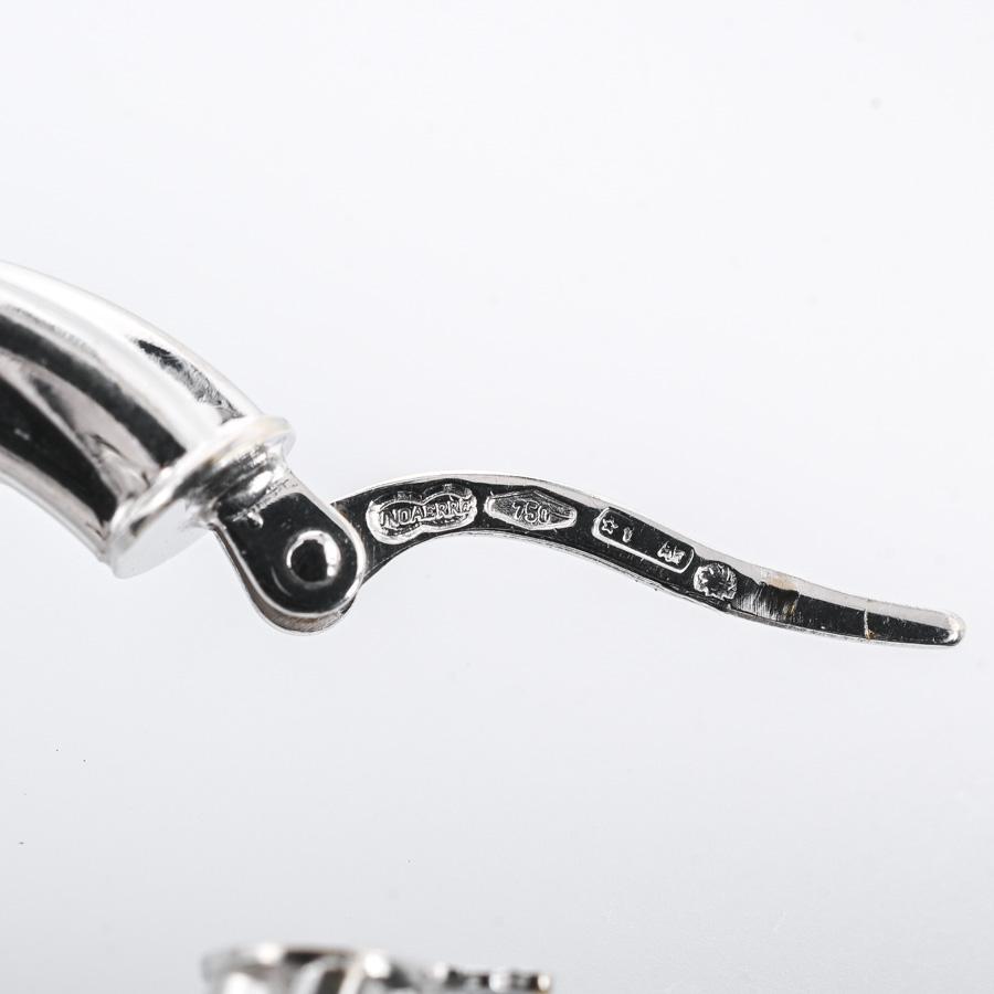 ウノアエレ フープ ピアス  約:W4xH23mm  レディース 中古A品の画像