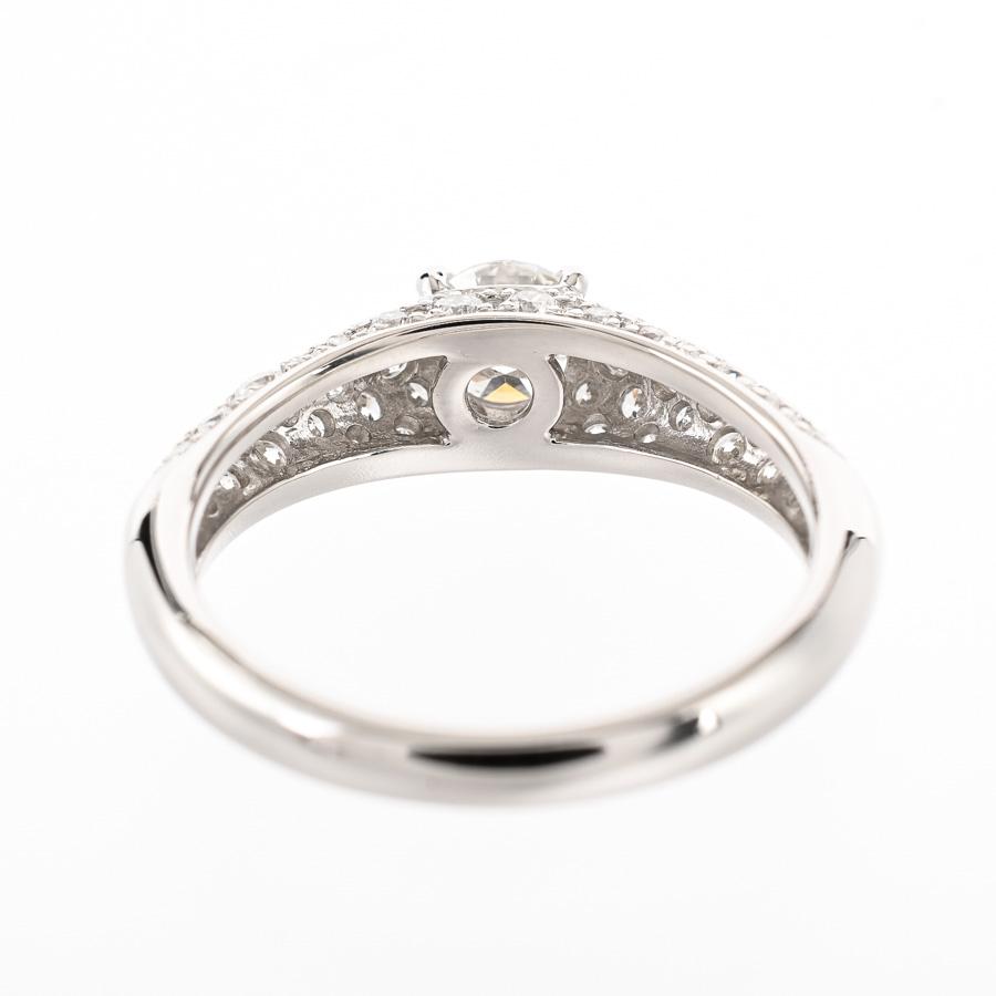 ダイヤ リング  ダイヤ0.508/0.64ct 12号 5.0g レディース 中古A品の画像