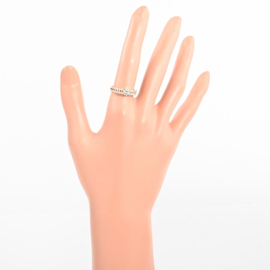 ダイヤ リング  ダイヤ0.502/0.52ct #13 3.5g レディース 中古A品の画像