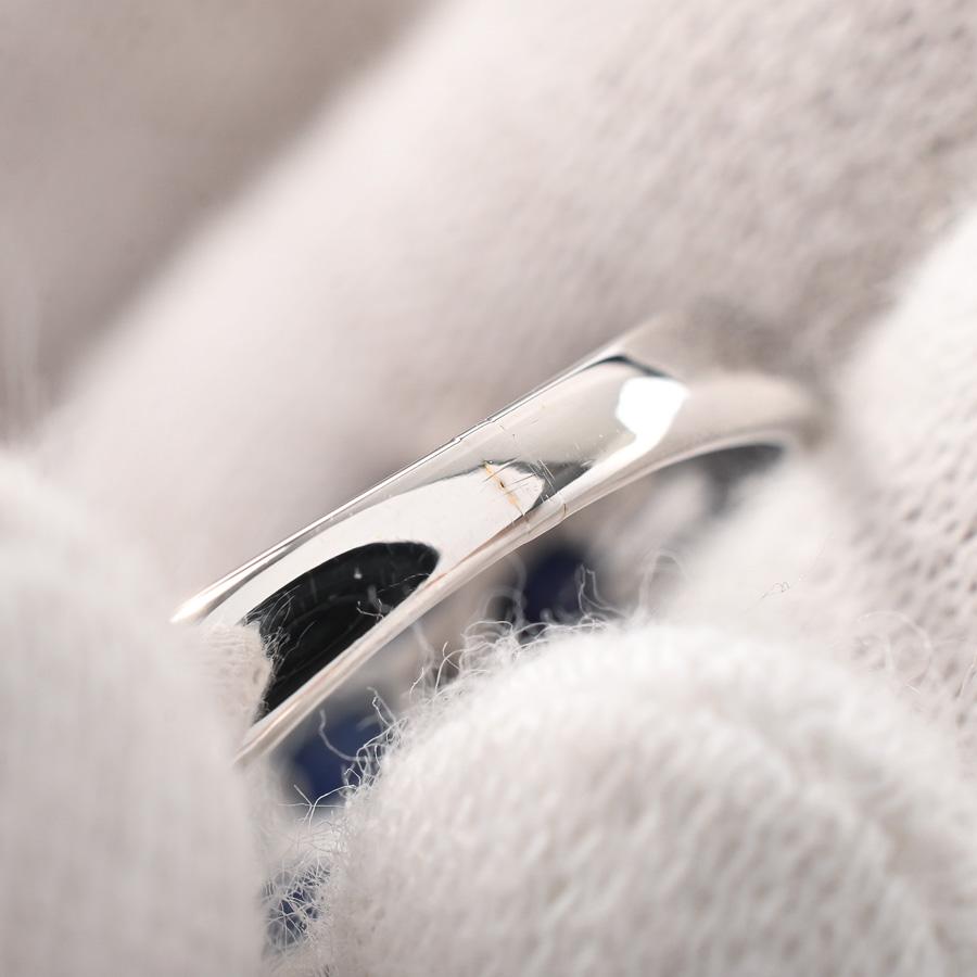 サファイア リング  サファイア1.98ct/ダイヤ0.12ct 12号 3.8g レディース 中古A品の画像
