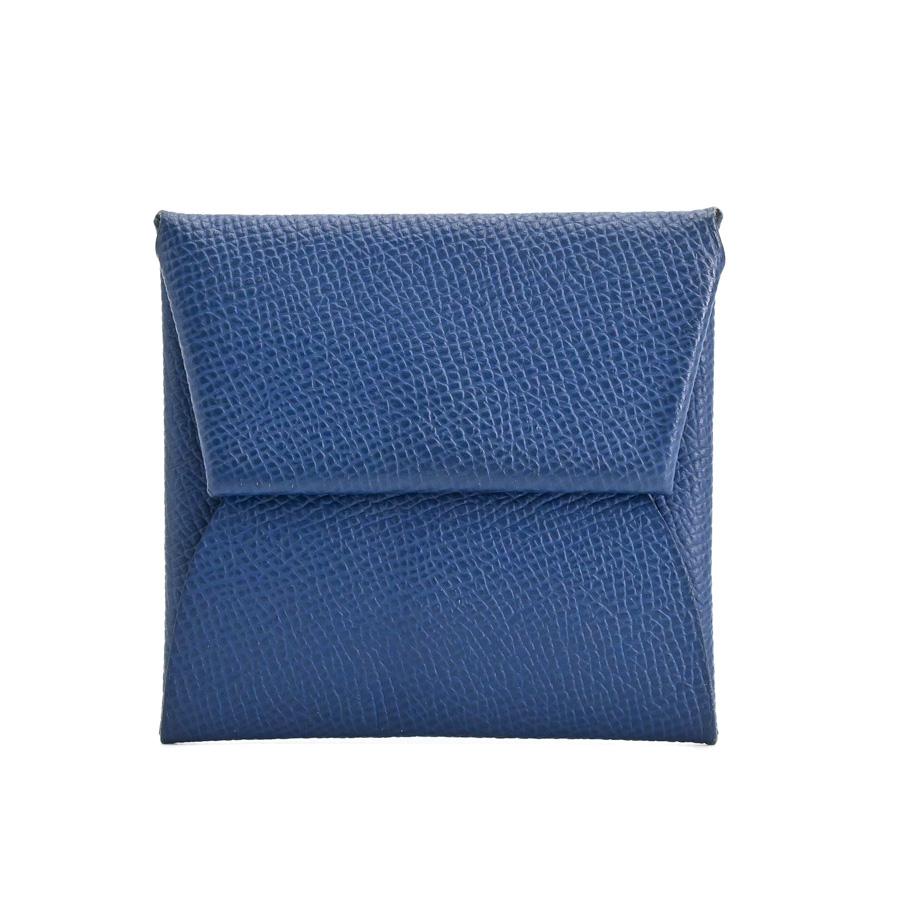 HERMES（エルメス） バスティア コインケース ディープブルー ユニ
