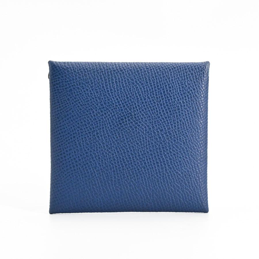 HERMES（エルメス） バスティア コインケース ディープブルー ユニ