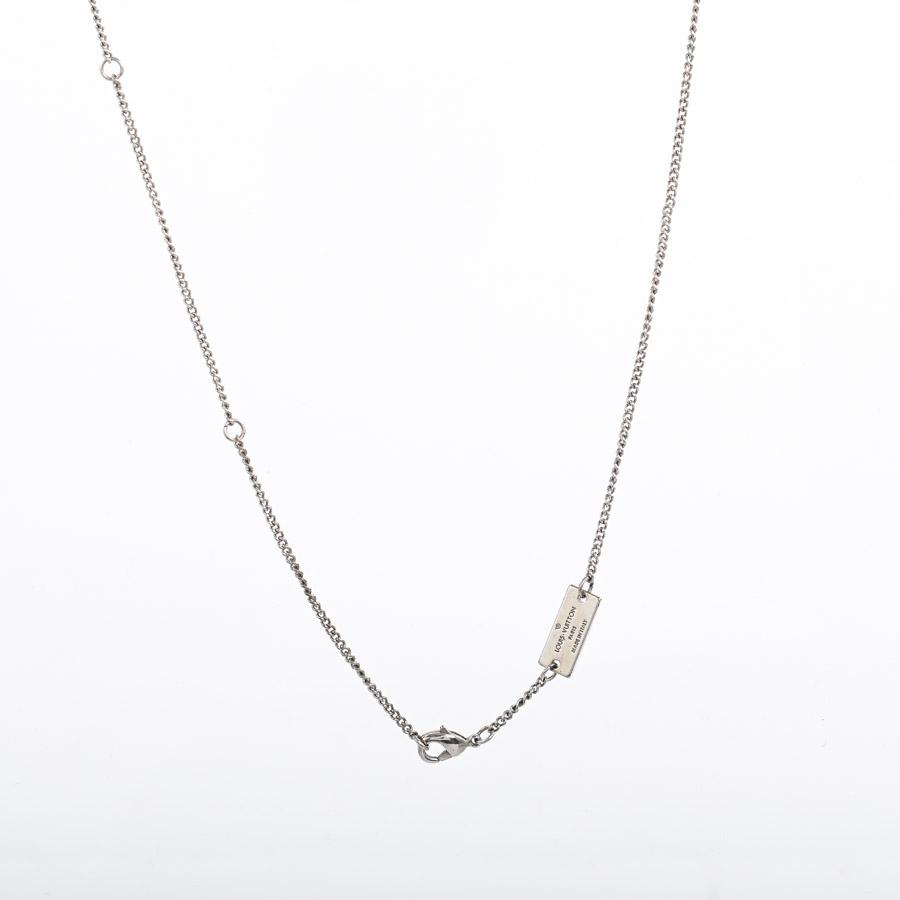 ルイヴィトン リングネックレスモノグラム ネックレス  M62485 シルバー ユニセックス  中古A品の画像