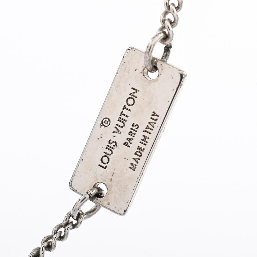 ルイヴィトン リングネックレスモノグラム ネックレス  M62485 シルバー ユニセックス  中古A品の画像