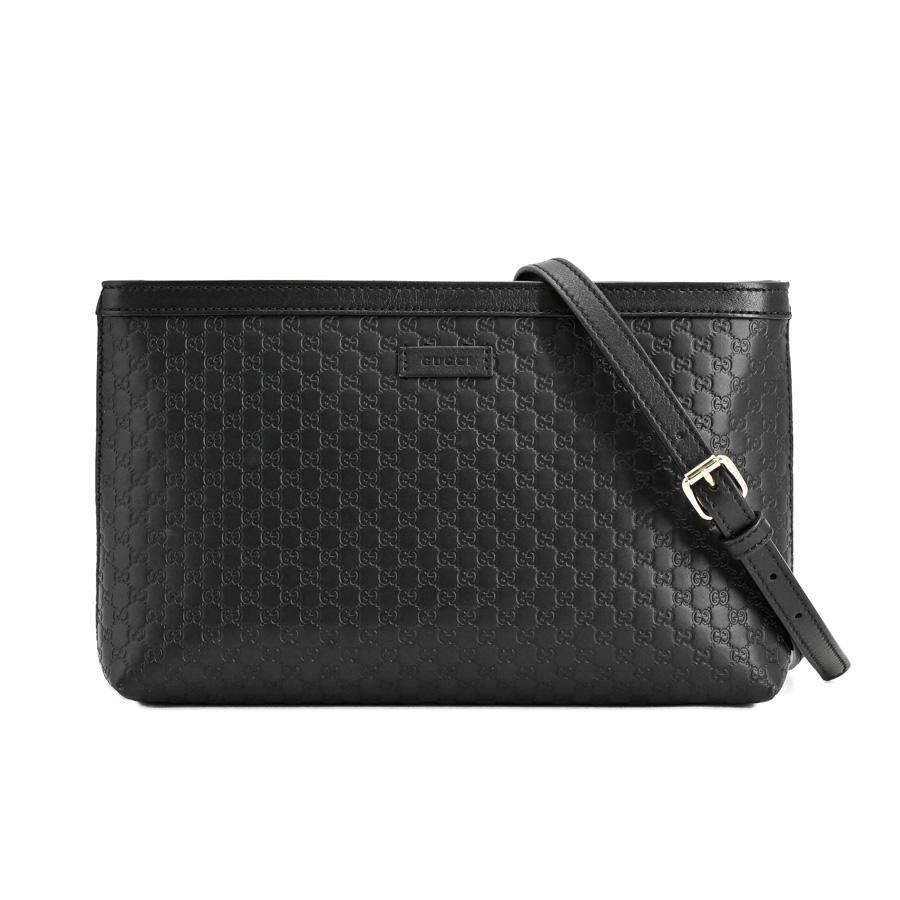 ♦美品　GUCCI ブラックショルダーバッグ GUCCI（グッチ） ショルダーバッグ ショルダーバッグ 607723 ブラック