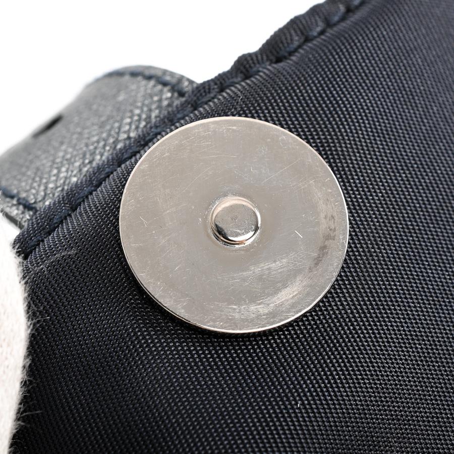 プラダ バックパック バックパック　リュックサック  1BZ677 ネイビー ユニセックス  中古A品の画像