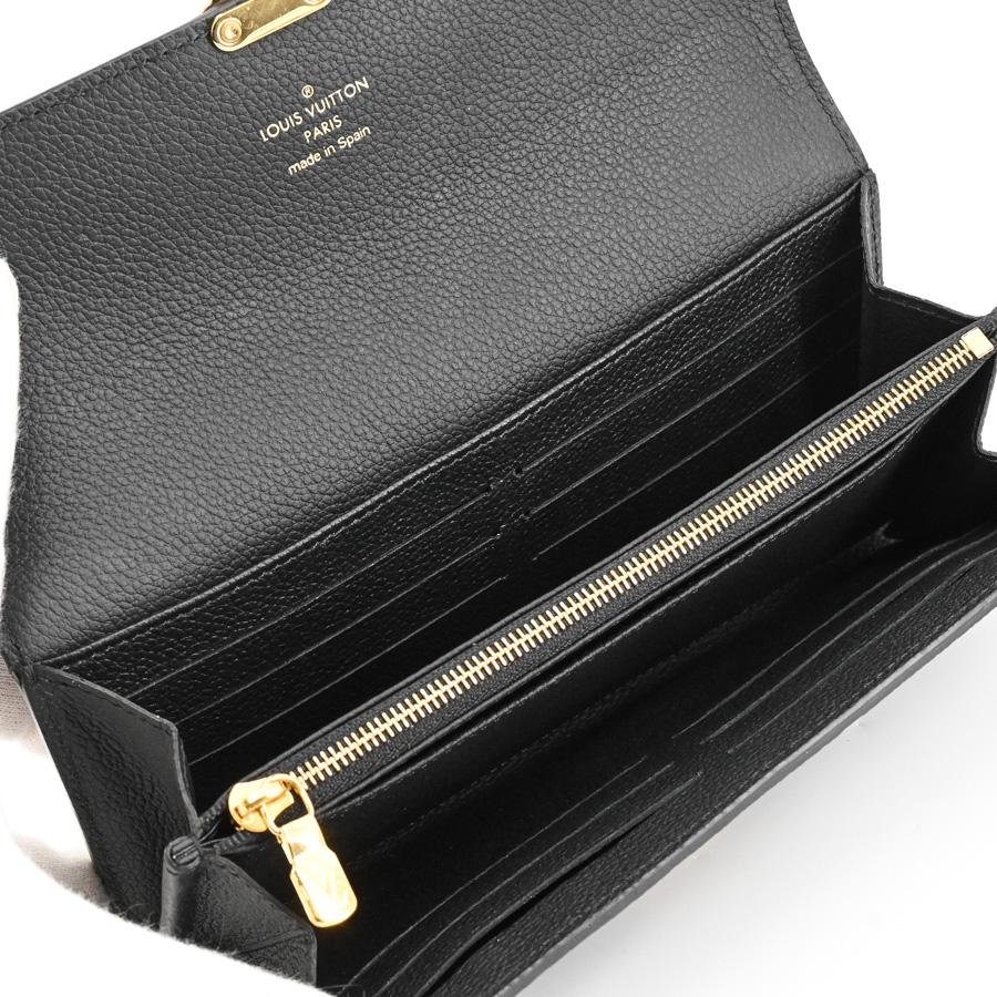 ルイヴィトン ポルトフォイユサラメティス 長財布  M82638 ブラック ユニセックス  中古A品の画像