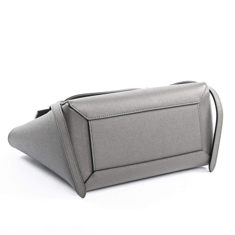 CELINE（セリーヌ） ベルトバッグマイクロ ハンドバッグ 189153 グレー